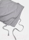 Миниатюра изображения товара Жилет детский Amarobaby Bow / AB-OD24-KNIT10B/11-128  (серый, р.128)