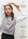 Миниатюра изображения товара Жилет детский Amarobaby Bow / AB-OD24-KNIT10B/11-146  (серый, р.146)