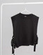 Миниатюра изображения товара Жилет детский Amarobaby Bow / AB-OD24-KNIT10B/09-146  (черный, р.146)