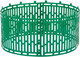 Миниатюра изображения товара Изгородь декоративная Gardenplast 999332 (4шт, зеленый)
