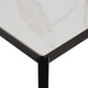 Миниатюра изображения товара Обеденный стол Импэкс Leset Айлин 2Р (черный/белый мрамор)