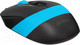 Миниатюра изображения товара Мышь A4Tech Fstyler FM10S (черный/синий)