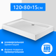 Миниатюра изображения товара Душевой поддон Saniteco Т004 (120х80)