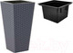 Миниатюра изображения товара Кашпо Formplastic Rattana Slim / FP-3900-014 (антрацитовый)