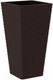 Миниатюра изображения товара Кашпо Formplastic Rattana Slim / FP-3900-070 (темно-коричневый)