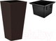 Миниатюра изображения товара Кашпо Formplastic Rattana Slim / FP-3900-070 (темно-коричневый)
