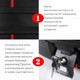 Миниатюра изображения товара Кофр для мотоцикла AVM 698 Rocket
