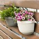 Миниатюра изображения товара Кашпо BOTANICA Rattan (25x15x16.5см, серый)