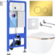 Миниатюра изображения товара Унитаз подвесной с инсталляцией Roxen StounFix Dual Fresh 968092
