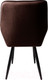 Миниатюра изображения товара Стул AksHome Pablo (коричневый велюр HLR-49/черный)
