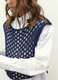 Миниатюра изображения товара Жилет детский Amarobaby Mesh / AB-OD24-KNIT10M/20-140  (синий, р.140)