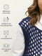 Миниатюра изображения товара Жилет детский Amarobaby Mesh / AB-OD24-KNIT10M/20-140  (синий, р.140)