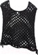 Миниатюра изображения товара Жилет детский Amarobaby Mesh / AB-OD24-KNIT10M/09-128  (черный, р.128)
