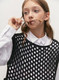 Миниатюра изображения товара Жилет детский Amarobaby Mesh / AB-OD24-KNIT10M/09-128  (черный, р.128)