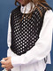 Миниатюра изображения товара Жилет детский Amarobaby Mesh / AB-OD24-KNIT10M/09-128  (черный, р.128)