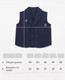 Миниатюра изображения товара Жилет детский Amarobaby Study Smart / AB-OD24-SS10/20-128 (синий, р.128)