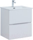 Миниатюра изображения товара Тумба под умывальник Aquanet Джейн 60 Flat / 335422 (белый матовый)