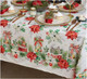 Миниатюра изображения товара Скатерть Этель Christmas red flowers 149x220 / 4980235