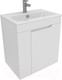 Миниатюра изображения товара Тумба под умывальник Aquanet Практика 60 / 330453 (белый матовый)
