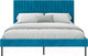 Миниатюра изображения товара Полуторная кровать НК Мебель Novel 140x200 / 26011202 (велюр бирюзовый)