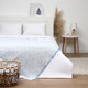 Миниатюра изображения товара Плед Этель Home 130x180 / 10398556 (голубой)