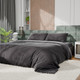 Миниатюра изображения товара Комплект постельного белья Этель Tencel дуэт / 10655075 (черный)
