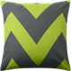 Миниатюра изображения товара Наволочка Этель Зеленый шеврон 70x70 / 10583668
