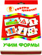 Миниатюра изображения товара Развивающая игра Улыбка Учим формы / 4607929341687