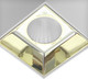 Миниатюра изображения товара Точечный светильник BayerLux Кубик / 9901334 (белый/золото)