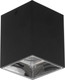Миниатюра изображения товара Точечный светильник BayerLux Кубик / 9901343 (черный/серебристый)