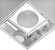 Миниатюра изображения товара Точечный светильник BayerLux Кубик / 9901337 (белый/серебристый)