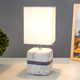 Миниатюра изображения товара Прикроватная лампа Risalux Оливия 9036222 (белый/серый)