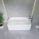 Миниатюра изображения товара Ванна акриловая Lauter Celeste 170x75 / 21060075 (с ножками, лицевым и торцевым экранами)