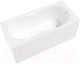 Миниатюра изображения товара Ванна акриловая Lauter Celeste 170x75 / 21060075 (с ножками, лицевым и торцевым экранами)