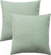 Миниатюра изображения товара Комплект подушек декоративных MATEX Velours / 49-920 (2шт, мятный)