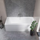 Миниатюра изображения товара Ванна акриловая Lauter Belgravia 180x80 / 21110180 (с ножками, лицевым и торцевым экранами)