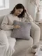 Миниатюра изображения товара Подушка декоративная MATEX Plush Line / 28-987 (серый)