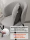 Миниатюра изображения товара Подушка декоративная MATEX Plush Line / 28-987 (серый)