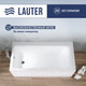 Миниатюра изображения товара Ванна акриловая Lauter Seraphina 160x80 / 2112160L (с ножками)