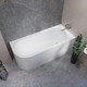 Миниатюра изображения товара Ванна акриловая Lauter Monaco 170x72.5 / 2113170R (с ножками и лицевым экраном)