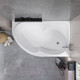 Миниатюра изображения товара Ванна акриловая Lauter Geneva 170x105 / 2103170R (с ножками и лицевым экраном)
