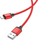 Миниатюра изображения товара Кабель Borofone BX87 Lightning (1м, красный)
