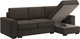 Миниатюра изображения товара Диван угловой Bravo Мебель Леон Стандарт 9 вариант (корица)
