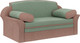 Миниатюра изображения товара Диван Bravo Мебель Рик 1200 Стандарт 1 вариант (мята/пудра)