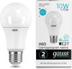 Миниатюра изображения товара Лампа Gauss Elementary A60 10W 920lm 4100K Е27 / 23220