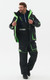 Миниатюра изображения товара Костюм для охоты и рыбалки Huntsman Elbrus -35°C (р.52-54/182-188, черный/лайм)
