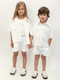 Миниатюра изображения товара Комплект одежды для малышей Amarobaby Easy / AB-OD24-E2201/00-104 (белый, р.104)