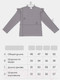 Миниатюра изображения товара Лонгслив детский Amarobaby Ruffle / AB-OD24-R44/11-122 (серый, р.122)