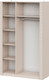 Миниатюра изображения товара Шкаф NN мебель Калипсо комбинированный (меланж)