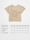 Миниатюра изображения товара Футболка для малышей Amarobaby Bear / AB-OD24-B33/03-98 (бежевый, р.98)